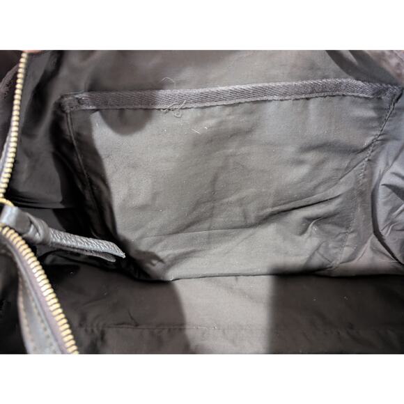 The Lucky Brand Vintage Boho Leather Patchwork Shoulder Tote Bag - Picture 11 of 13